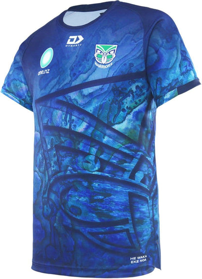 New Zealand Warriors 2025 NRL Mens Warm Up Shirt