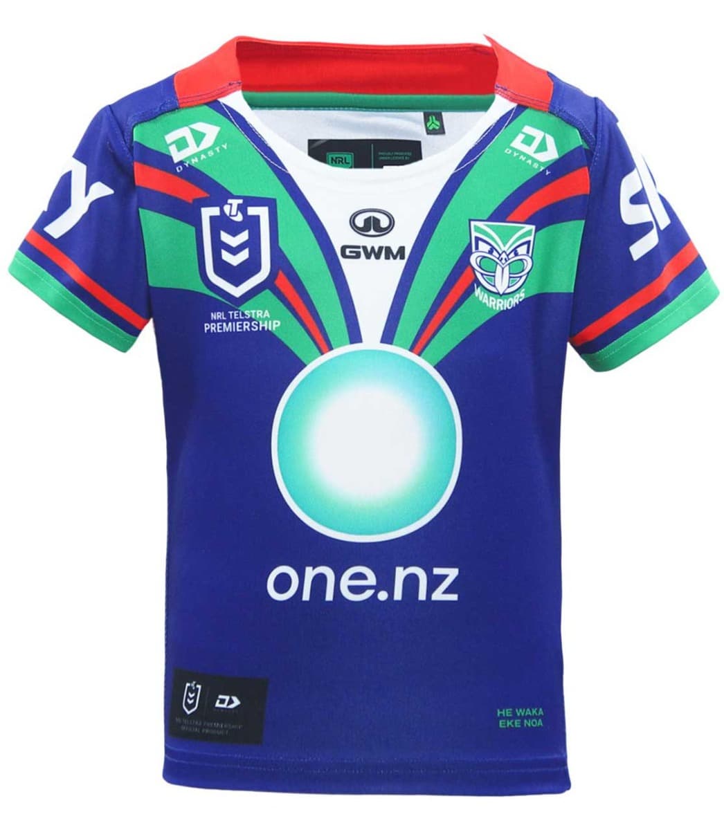 New Zealand Warriors 2025 NRL Toddler Home Jersey