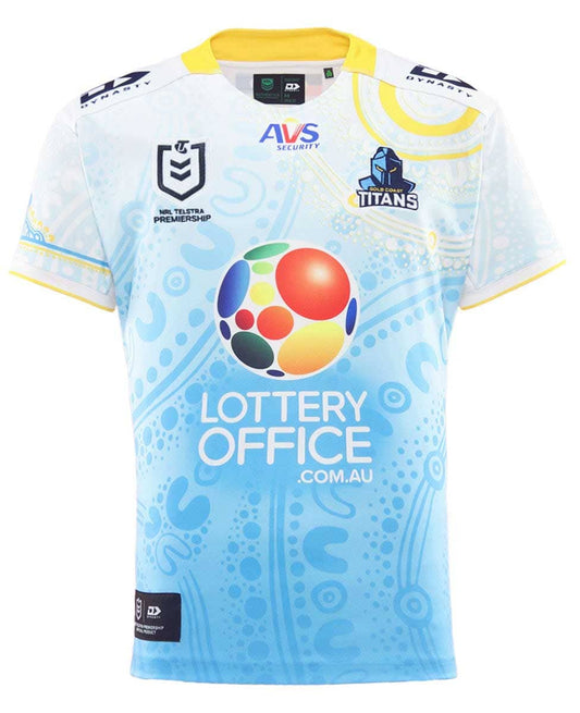 Gold Coast Titans 2025 NRL Mens Indigenous Jersey