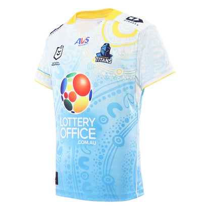 Gold Coast Titans 2025 NRL Mens Indigenous Jersey