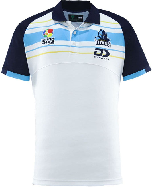 Gold Coast Titans 2025 NRL Mens Heritage Polo Shirt
