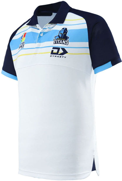 Gold Coast Titans 2025 NRL Mens Heritage Polo Shirt