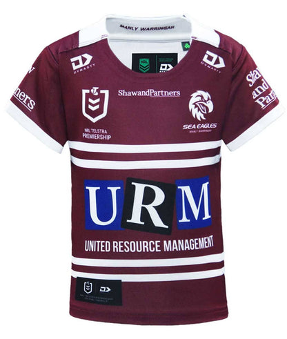 Manly Sea Eagles 2025 NRL Toddler Home Jersey