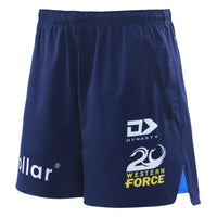 Western Force 2025 Rugby Union Mens Gym Shorts