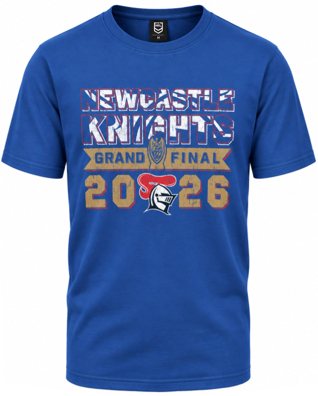 Newcastle Knights 2026 NRL Adults Grand Final Tee