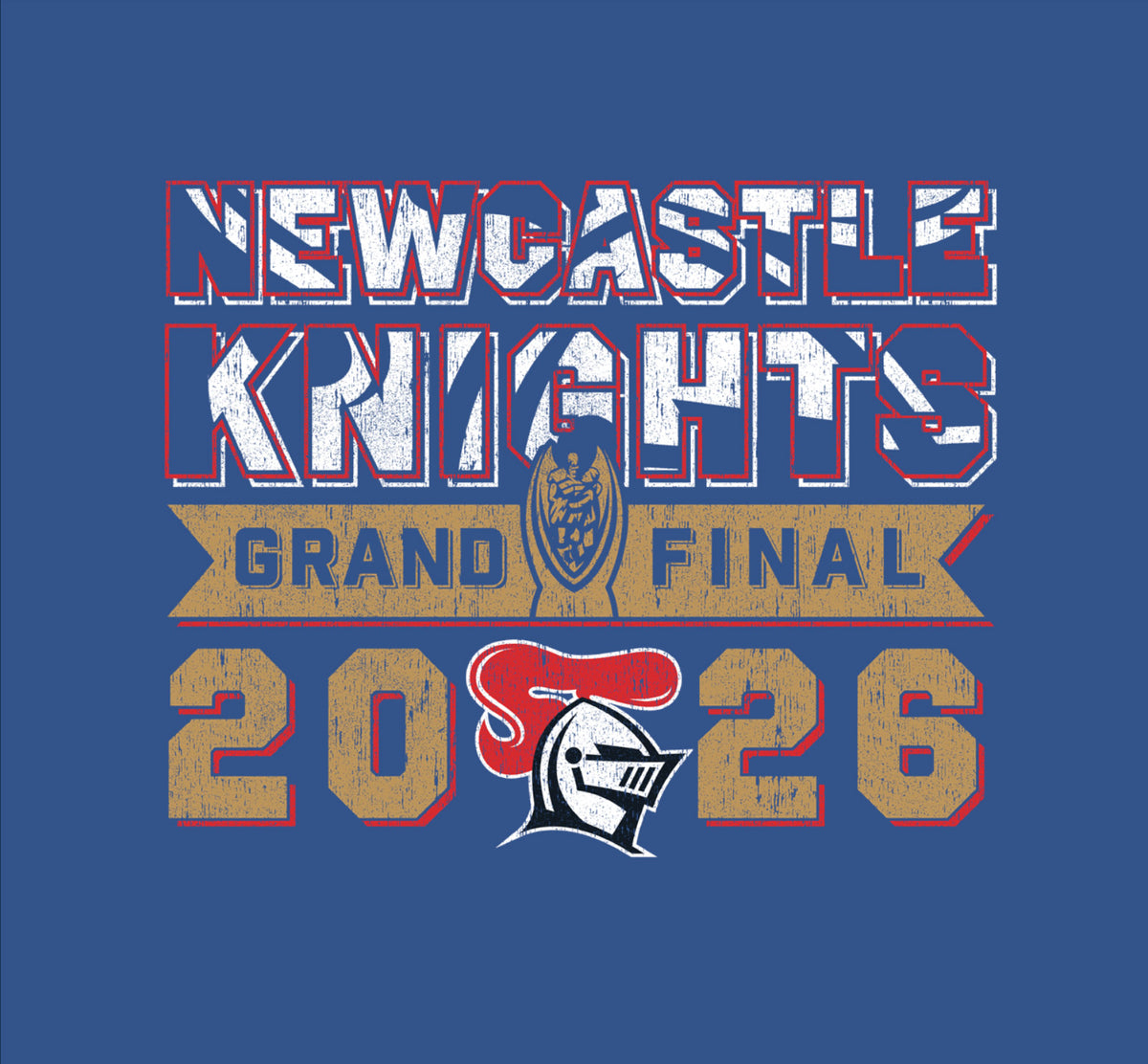 Newcastle Knights 2026 NRL Kids Grand Final Tee