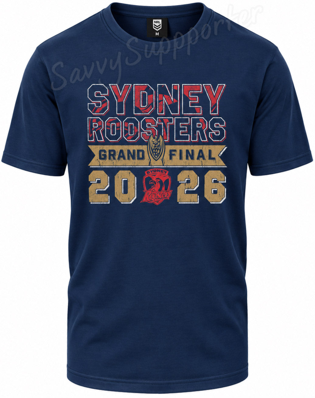 Sydney Roosters 2026 NRL Adults Grand Final Tee