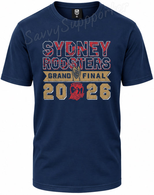 Sydney Roosters 2026 NRL Kids Grand Final Tee