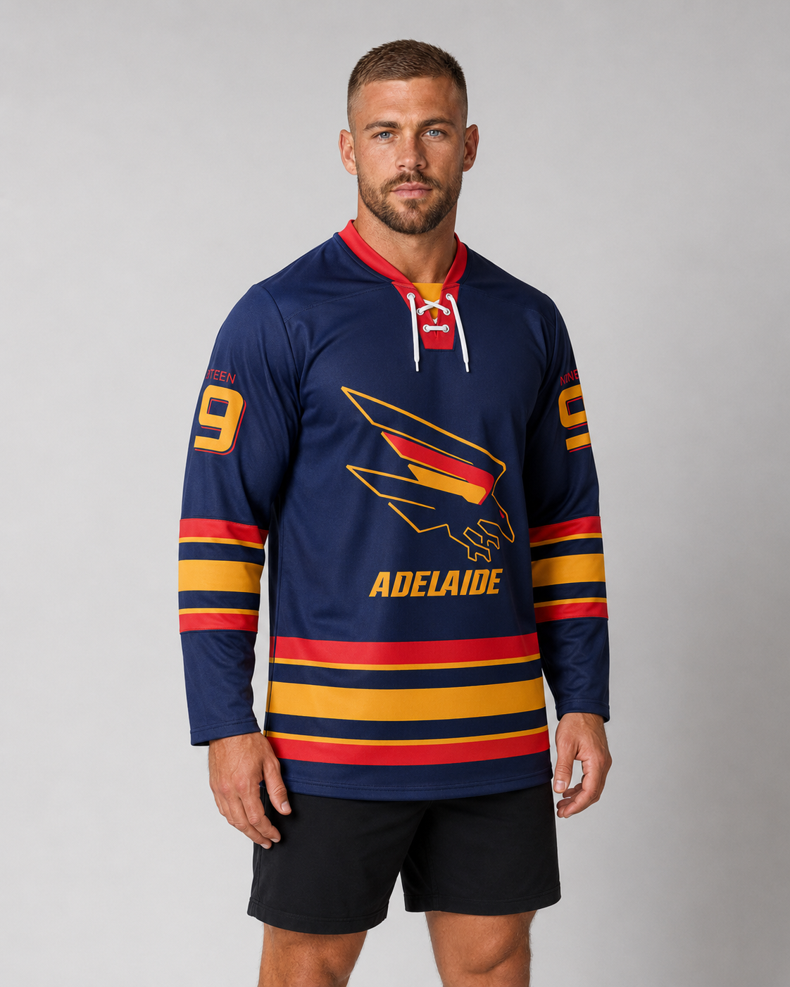 Adelaide Crows AFL Mens Bruiser Hockey Jersey