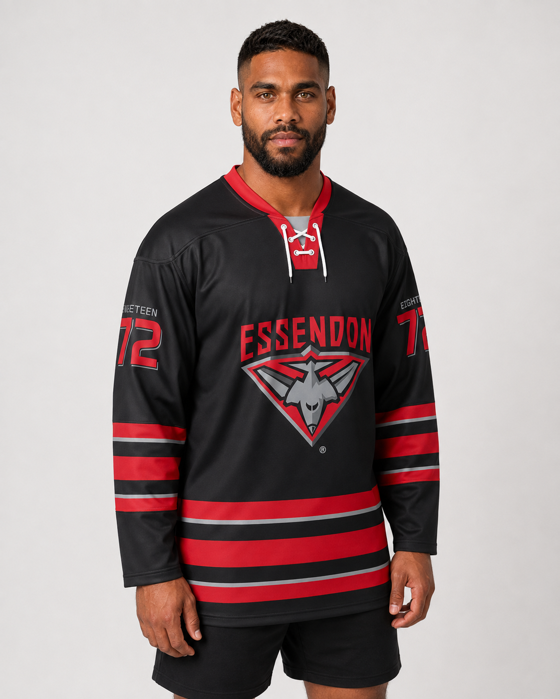 Essendon Bombers AFL Mens Bruiser Hockey Jersey