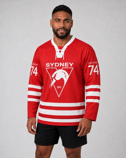 Sydney Swans AFL Mens Bruiser Hockey Jersey
