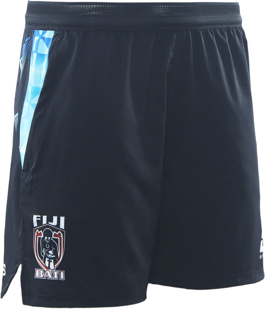 Fiji Bati 2026 RLWC Mens Black Gym Shorts