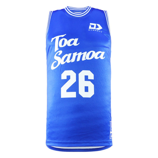 Toa Samoa 2026 RLWC Mens Basketball Singlet *PRESALE*