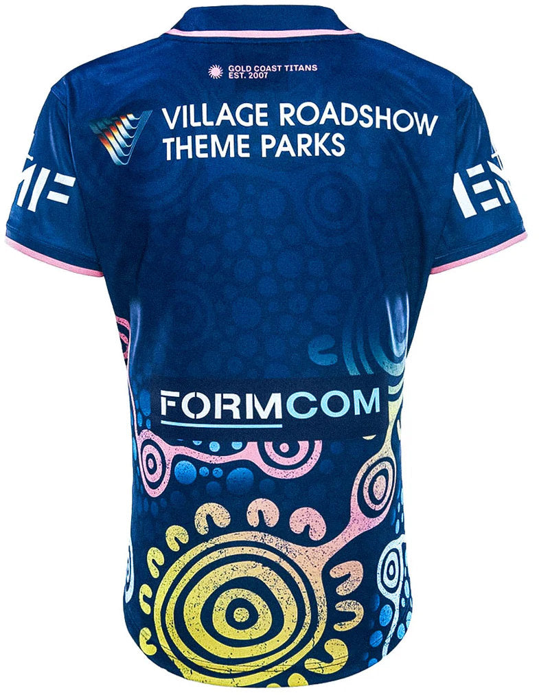 Gold Coast Titans 2026 NRL Mens Indigenous Jersey