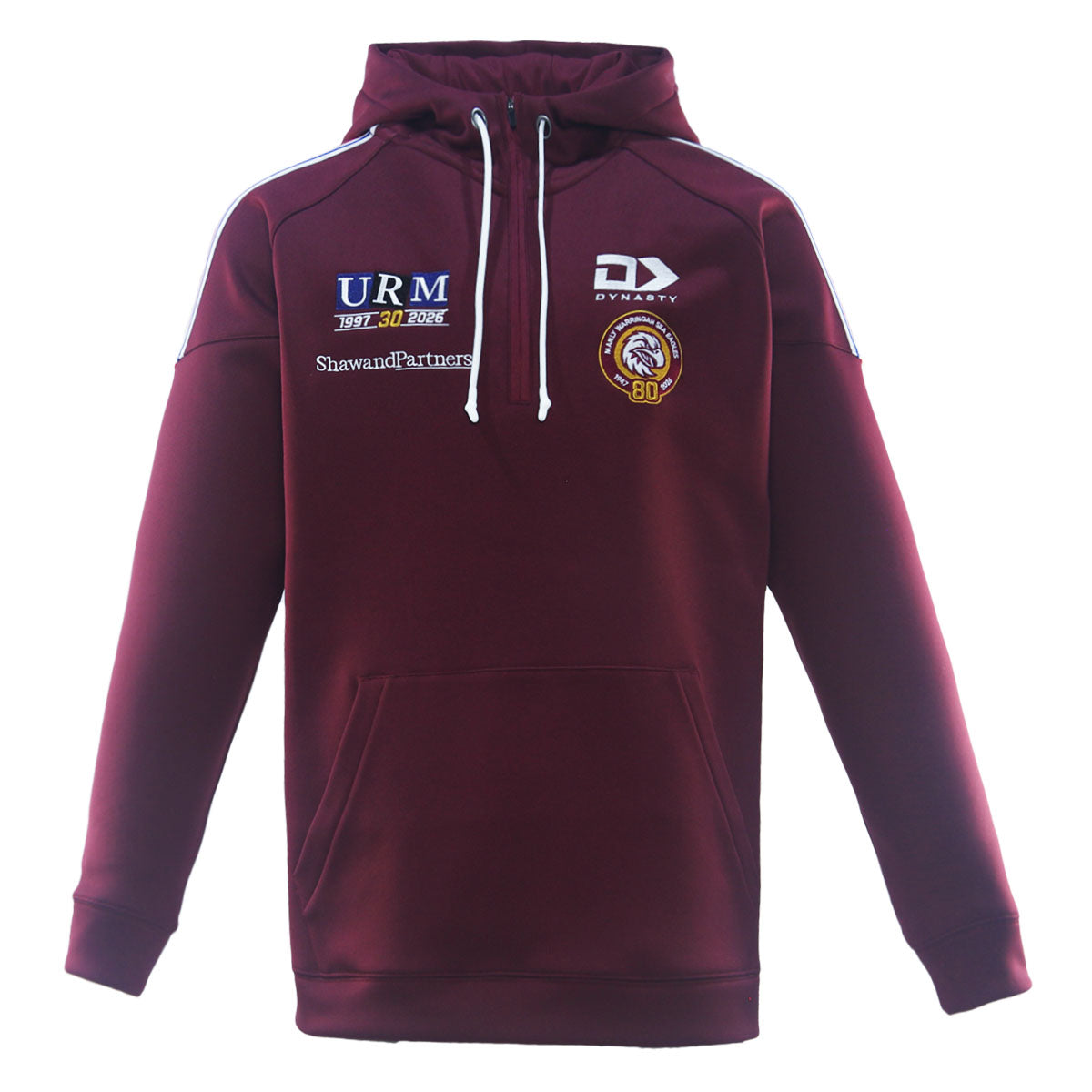 Manly Sea Eagles 2026 NRL Mens 1/4 Zip Hoodie