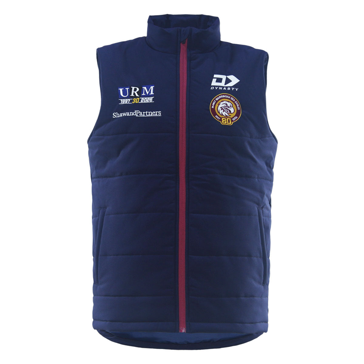 Manly Sea Eagles 2026 NRL Mens Padded Gilet