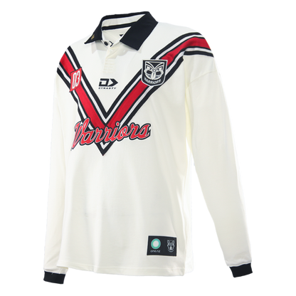New Zealand Warriors 2026 NRL Mens Fauxback Traditional Polo Shirt