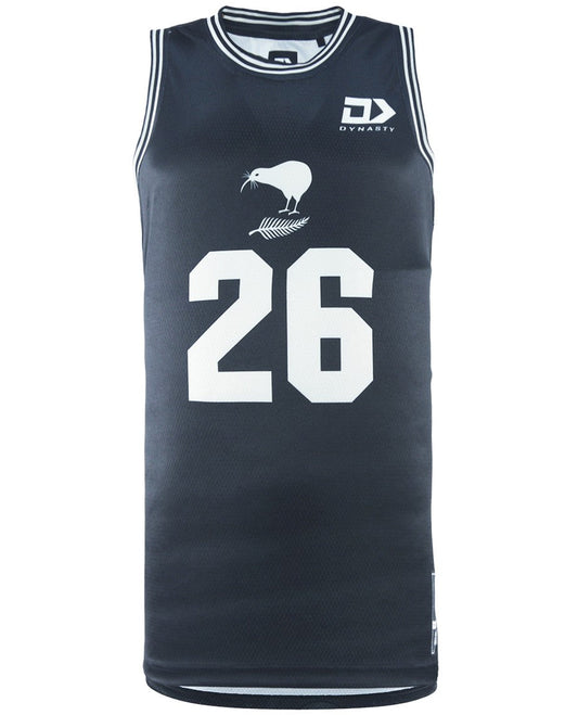 New Zealand Kiwis 2026 RLWC Mens Basketball Singlet *PRESALE*