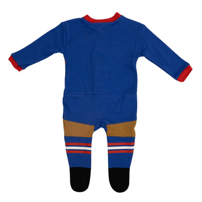 Newcastle Knights NRL Infant Zip Footysuit
