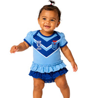 NSW Blues 2026 NRL Toddler Toddler Girls Footysuit
