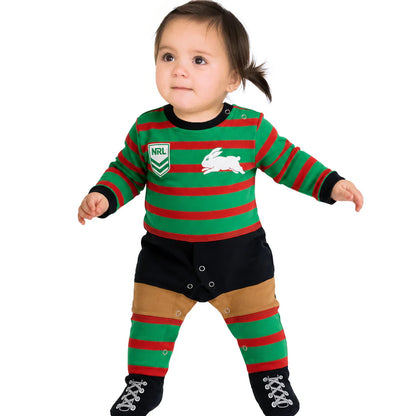 South Sydney Rabbitohs NRL Infant Stud Footysuit