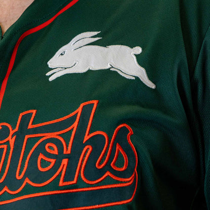 South Rabbitohs 2026 NRL Mens Homer Baseball Shirt