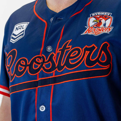 Sydney Roosters 2026 NRL Mens Homer Baseball Shirt