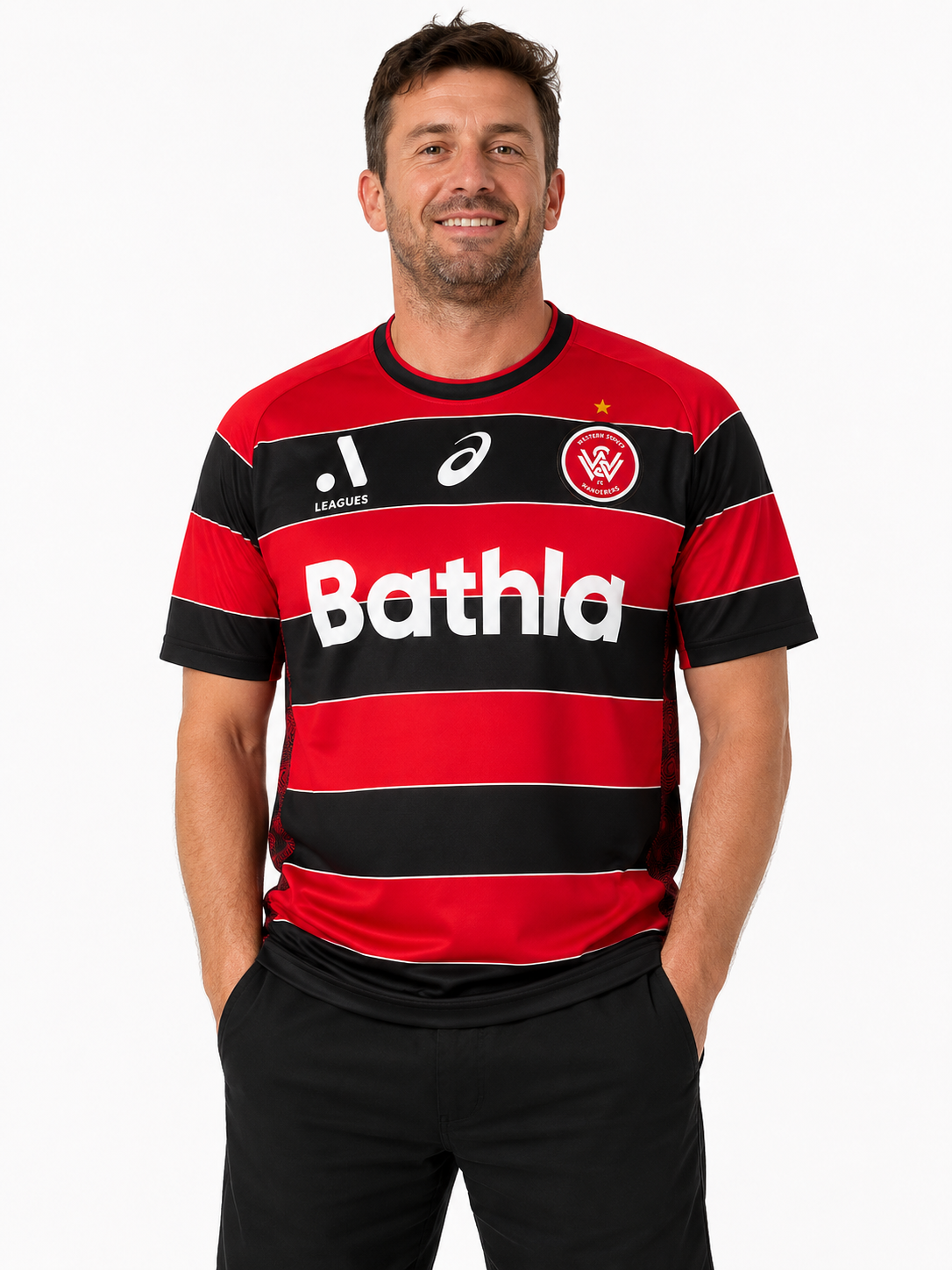 Western Sydney Wanderers 2026 Football Mens Home Jersey