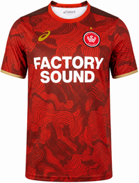 Western Sydney Wanderers 2026 Football Mens Warm Up Shirt