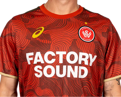 Western Sydney Wanderers 2026 Football Mens Warm Up Shirt