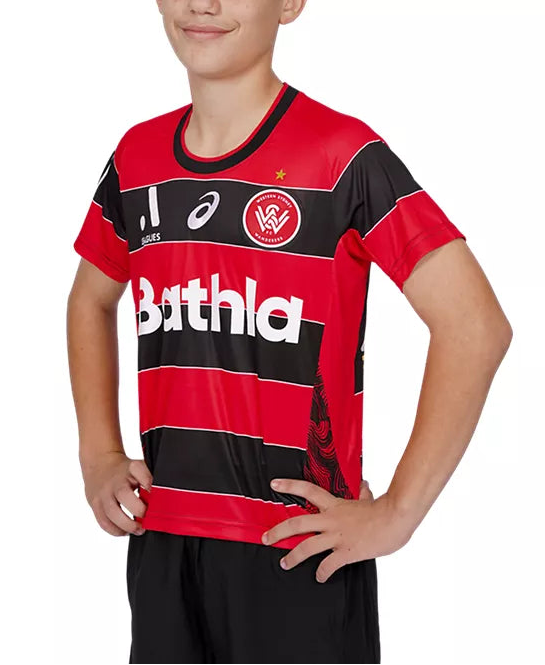 Western Sydney Wanderers 2026 Football Kids Home Jersey