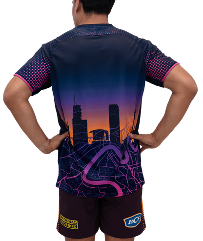 Brisbane Broncos 2026 NRL Kids Run Out Tee
