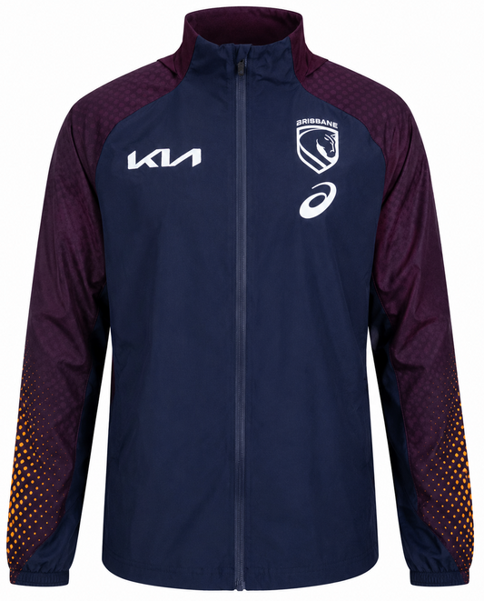Brisbane Broncos 2026 NRL Mens Team Tech Jacket