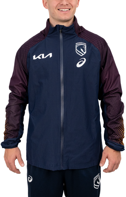 Brisbane Broncos 2026 NRL Mens Team Tech Jacket