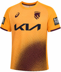 Brisbane Broncos 2026 NRL Mens Gold Training Shirt