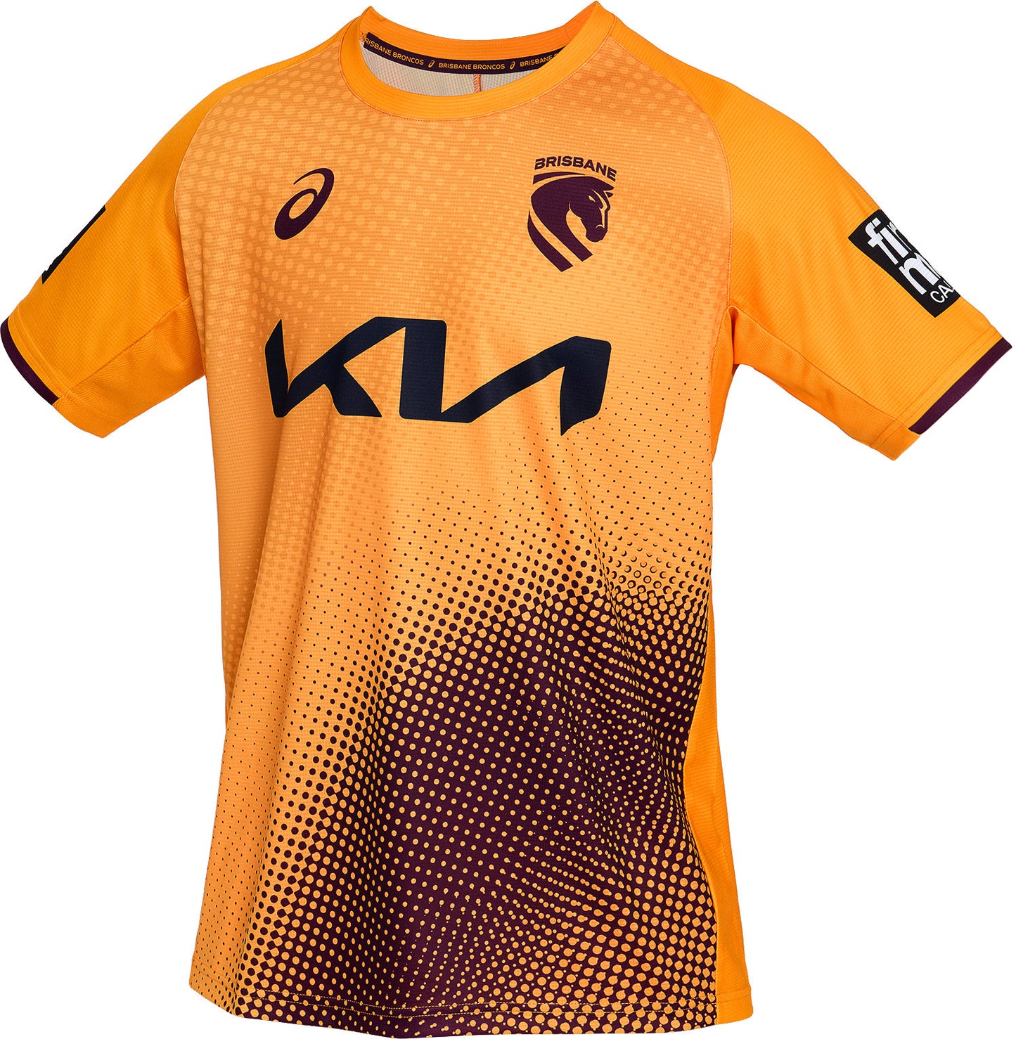 Brisbane Broncos 2026 NRL Mens Gold Training Shirt