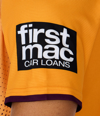 Brisbane Broncos 2026 NRL Mens Gold Training Shirt