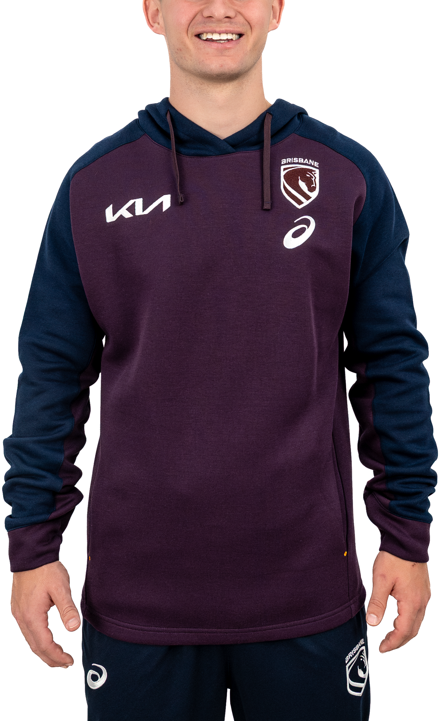 Brisbane Broncos 2026 NRL Mens Team Hoodie