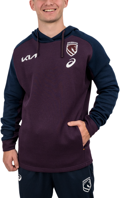 Brisbane Broncos 2026 NRL Mens Team Hoodie