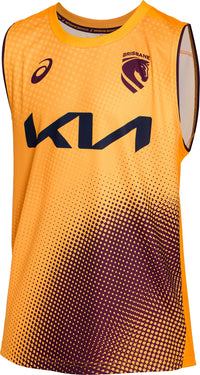 Brisbane Broncos 2026 NRL Mens Gold Training Singlet