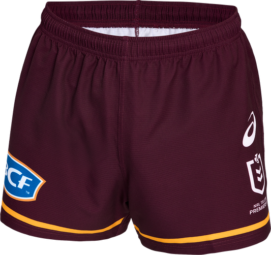 Brisbane Broncos 2026 NRL Mens Home Shorts