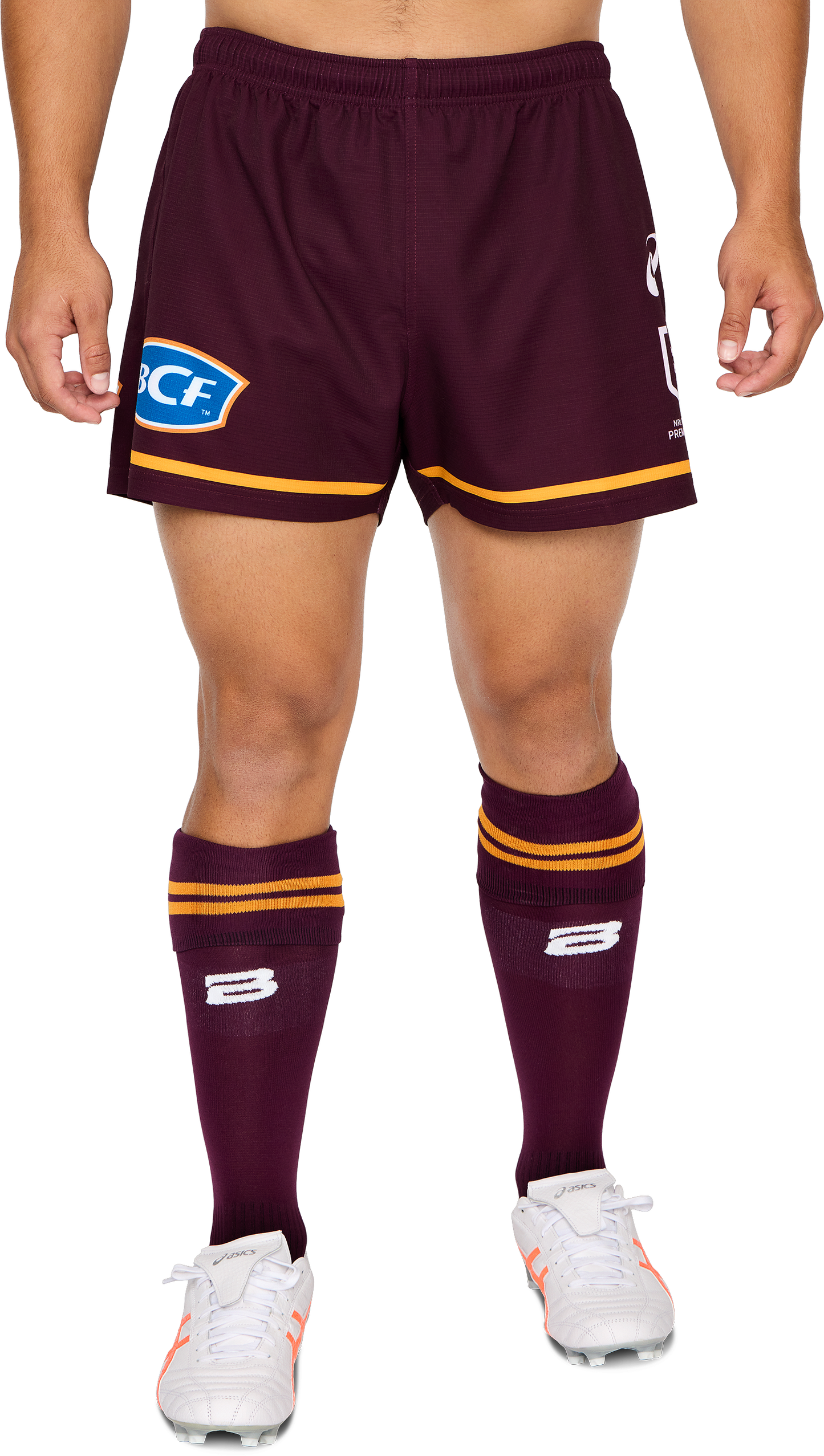 Brisbane Broncos 2026 NRL Mens Home Shorts