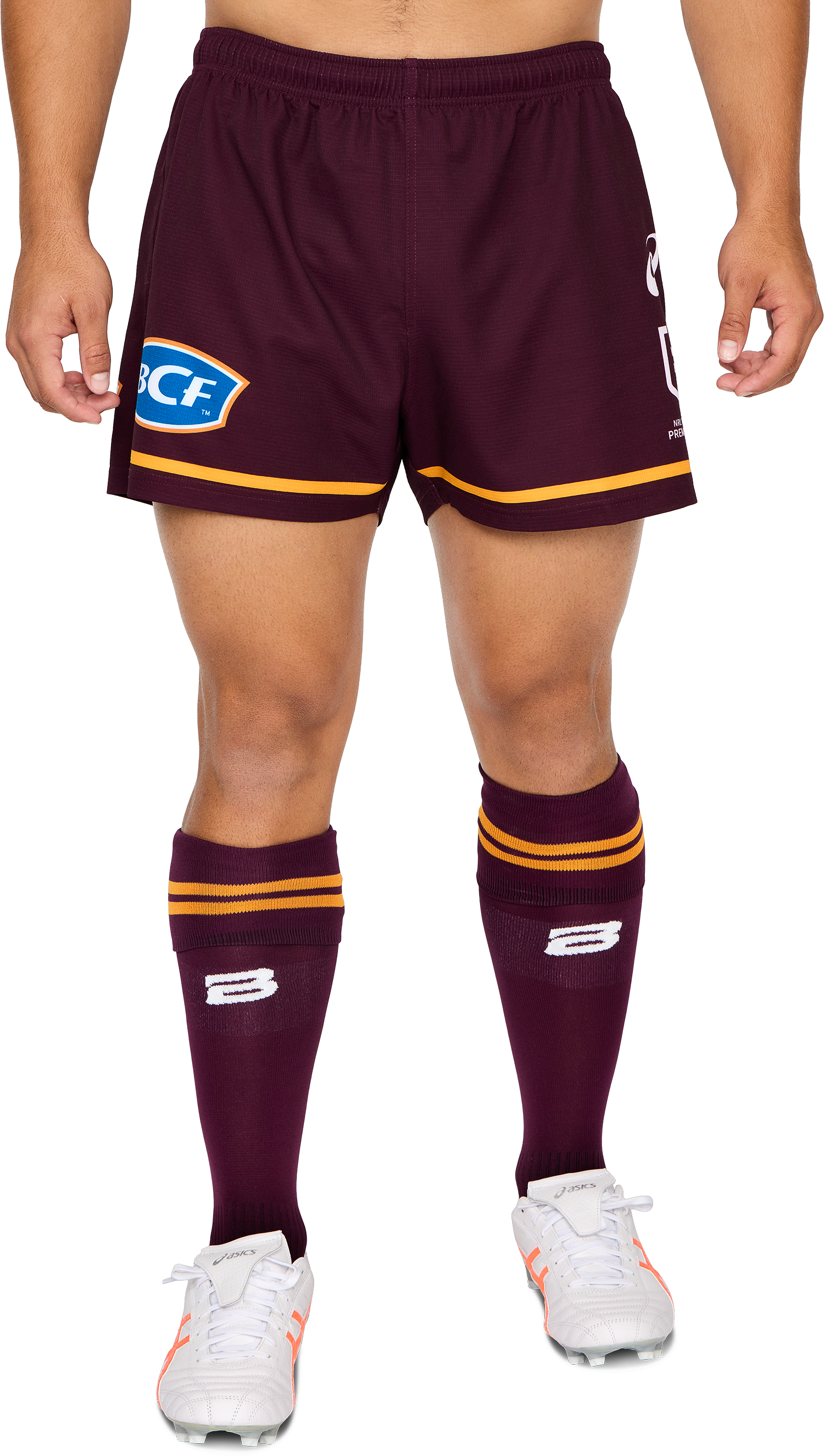 Brisbane Broncos 2026 NRL Mens Home Shorts