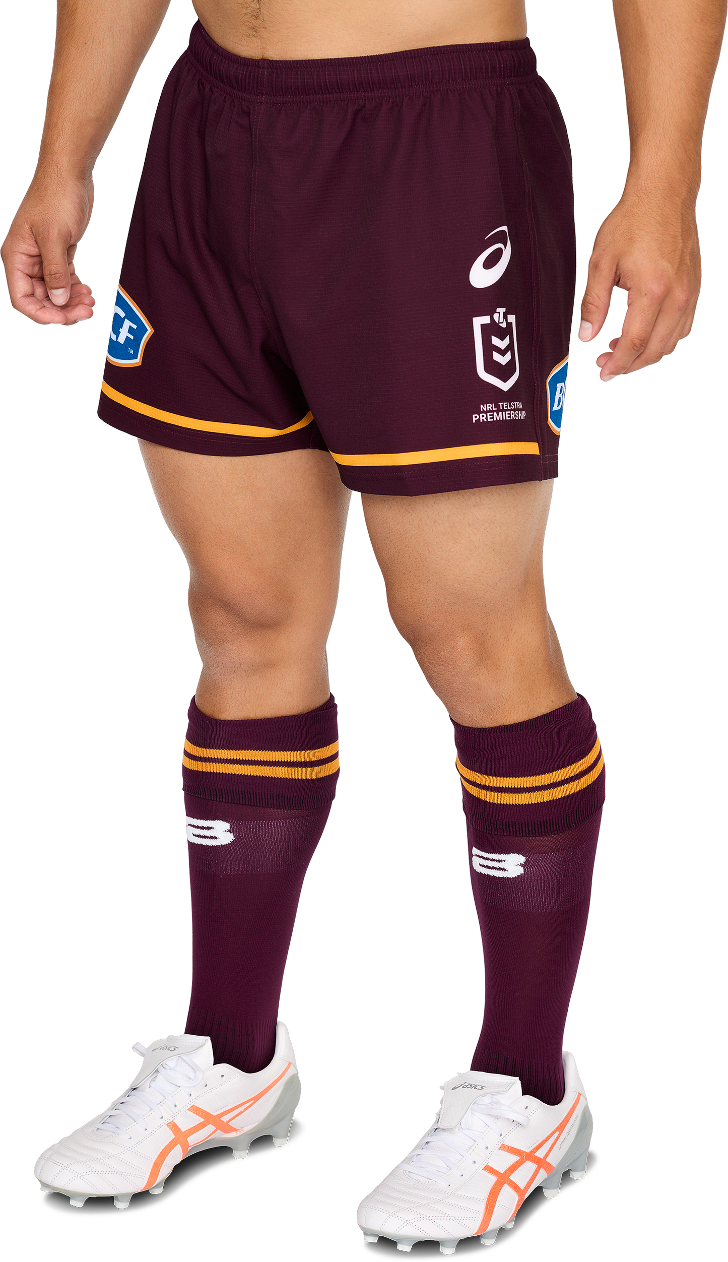 Brisbane Broncos 2026 NRL Mens Home Shorts
