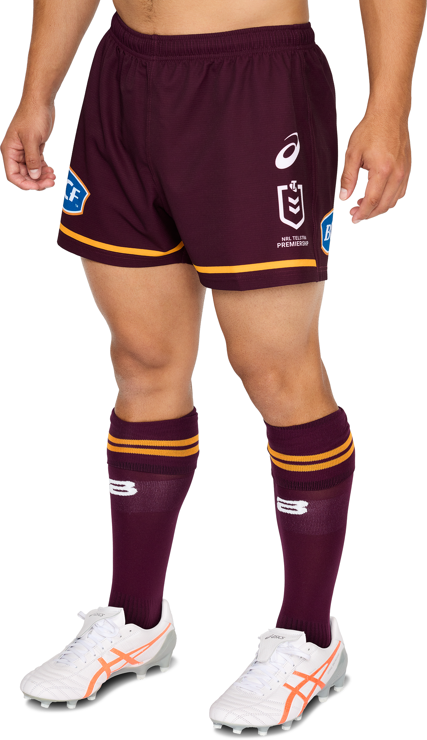 Brisbane Broncos 2026 NRL Mens Home Shorts