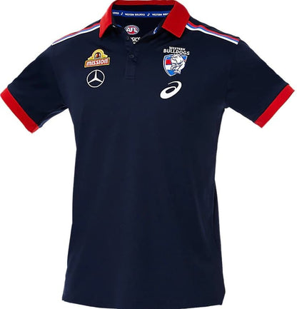 Western Bulldogs 2020 AFL Mens Media Polo Shirt