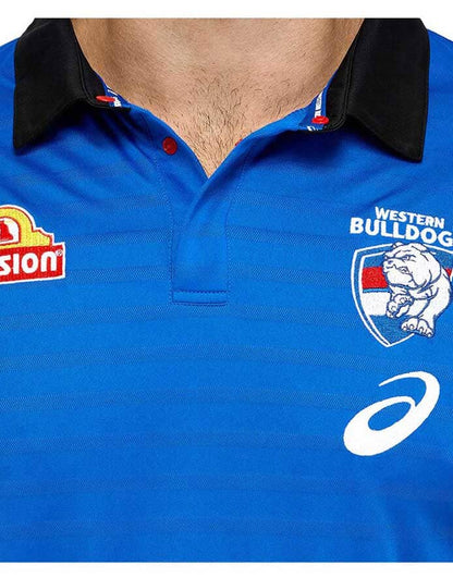 Western Bulldogs Mens Media Polo Shirt