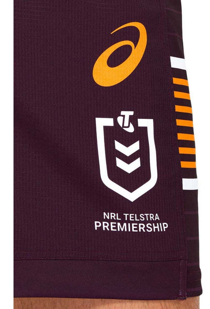Brisbane Broncos NRL Mens Home Shorts