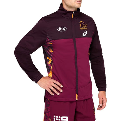 Brisbane Broncos NRL Mens Travel Jacket