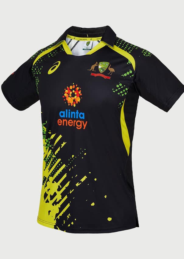 Cricket Australia Kids T20 Home Shirt